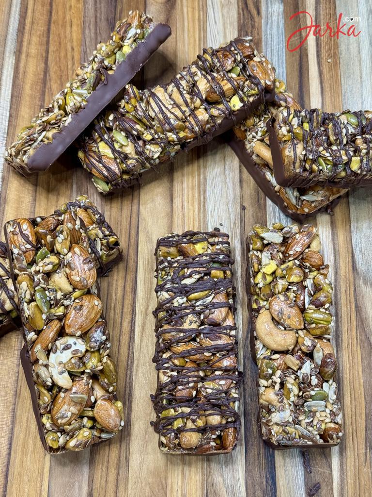 Chocolate Nuts Bar - Chef Jarka's Recipes
